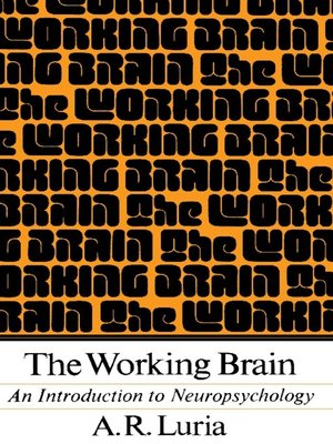 cover image of The Working Brain